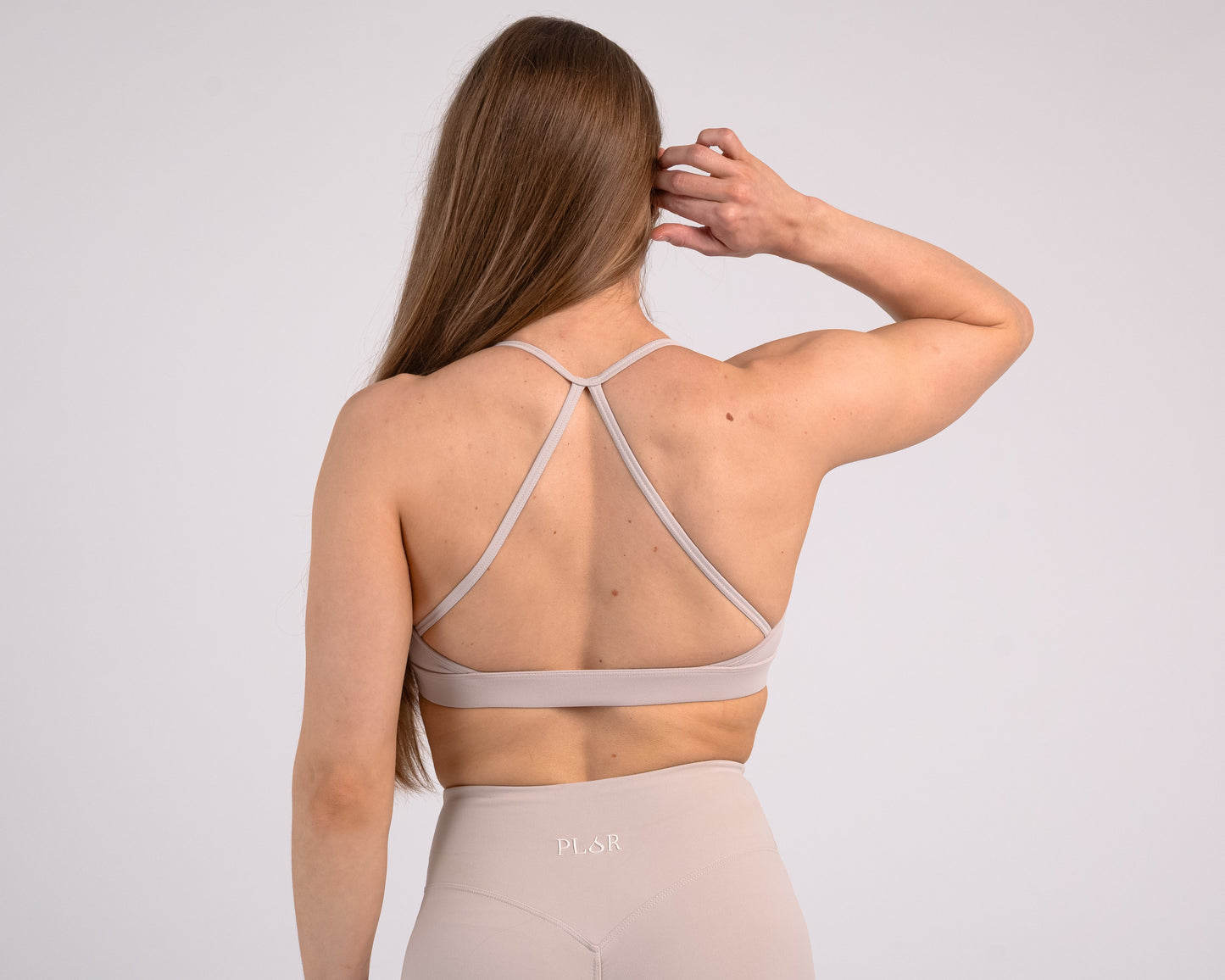 Signature V Bra - LATTE