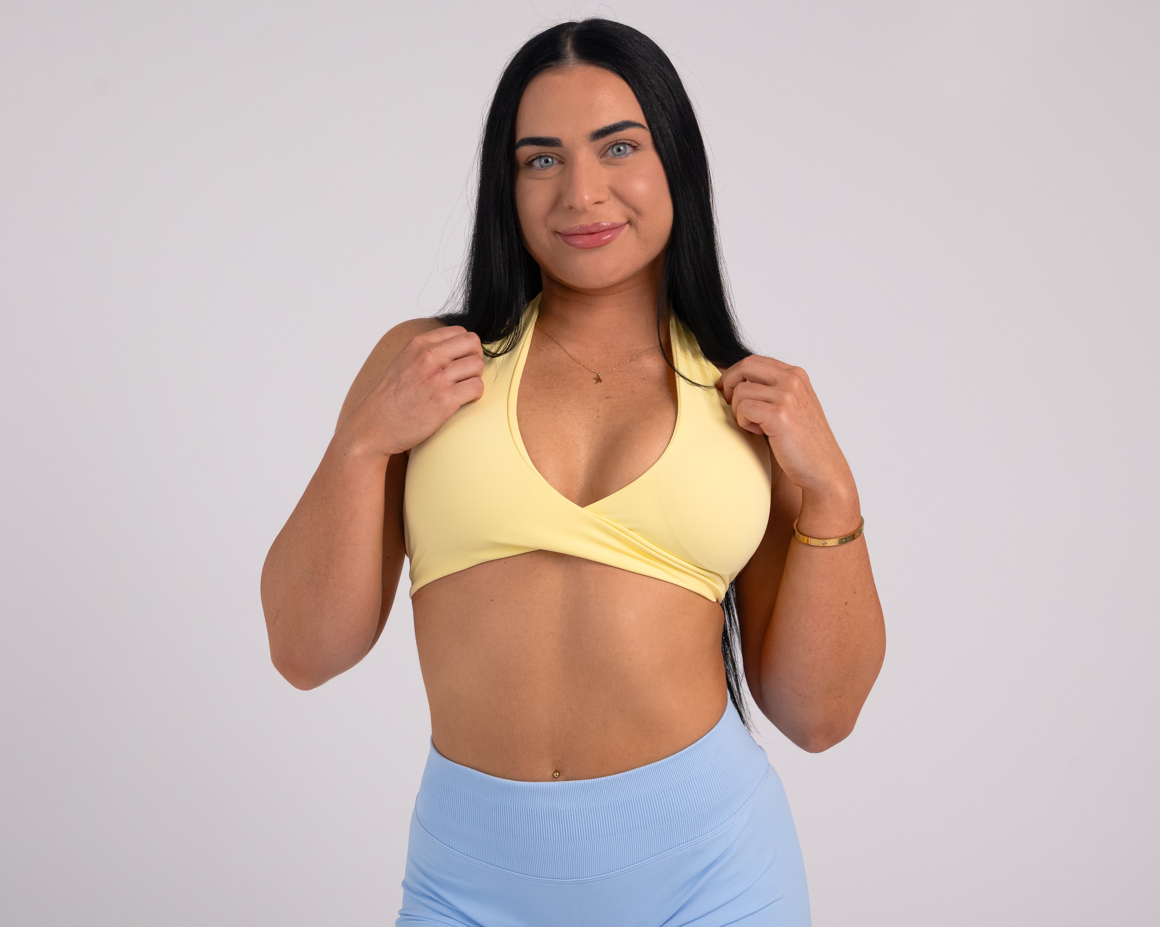 Becoming Her Twist Bra - Pina Colada