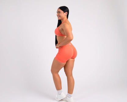 Signature shorts - CORAL