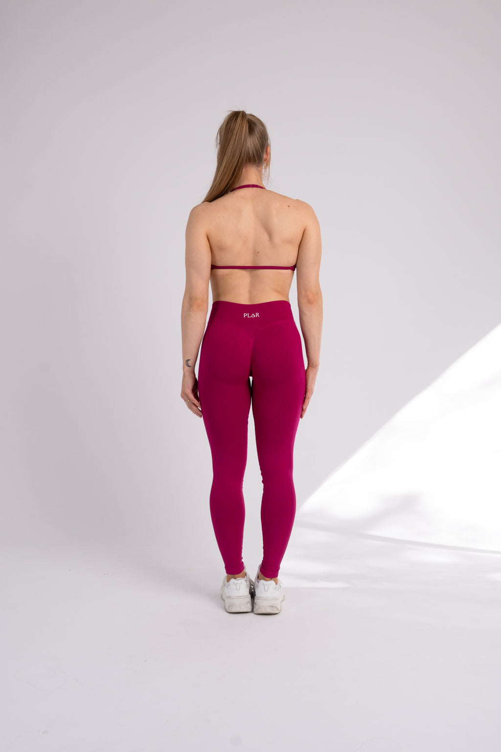 Becoming Her Mid Rise Legging - Sangria