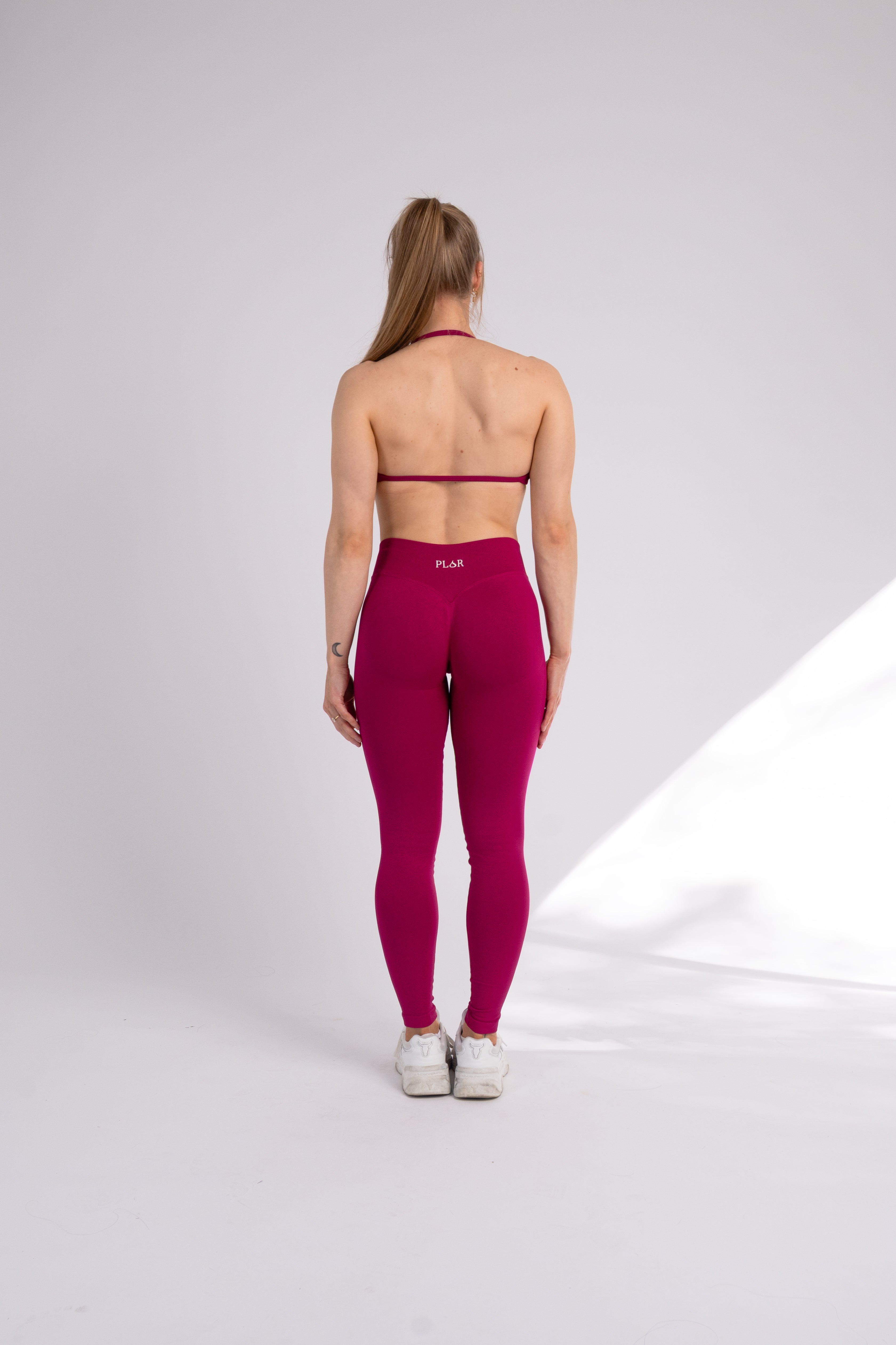 Becoming Her Mid Rise Legging - Sangria