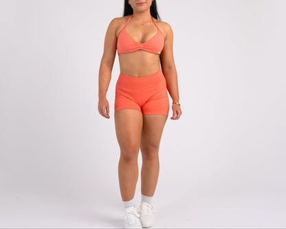 Signature shorts - CORAL